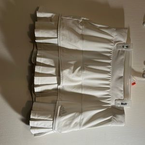 Adidas athletic white skort